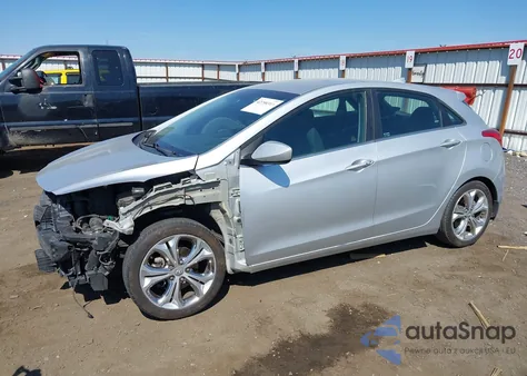 2013 Hyundai Elantra Gt from USA, damaged, VIN KMHD35LE2DU121801